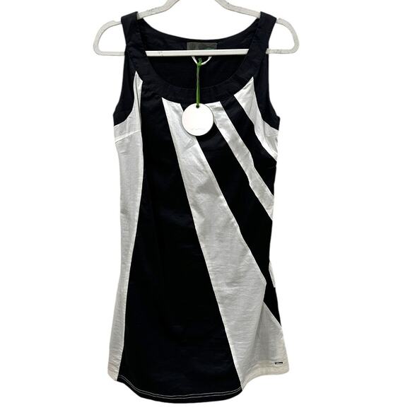 Black and White Mini Dress - Picture 7 of 9